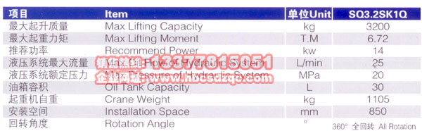 3.2噸徐工吊機圖片