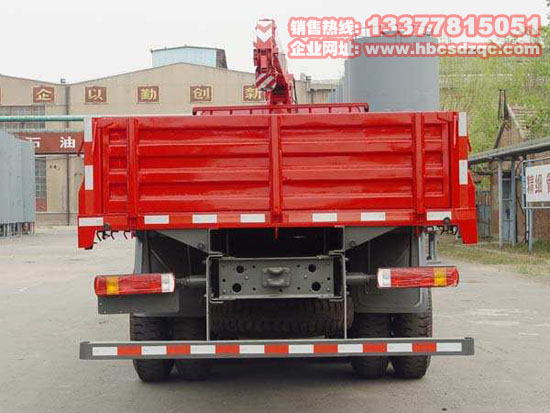 重汽12噸隨車(chē)起重運(yùn)輸車(chē)圖片