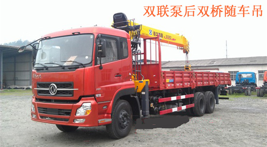 東風(fēng)天龍三軸隨車(chē)吊圖片