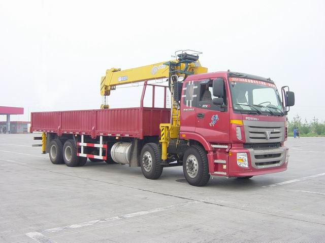 12噸歐曼隨車(chē)起重運(yùn)輸車(chē)圖片