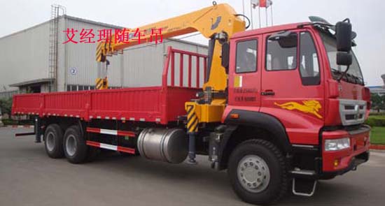12噸重汽隨車(chē)吊_圖片
