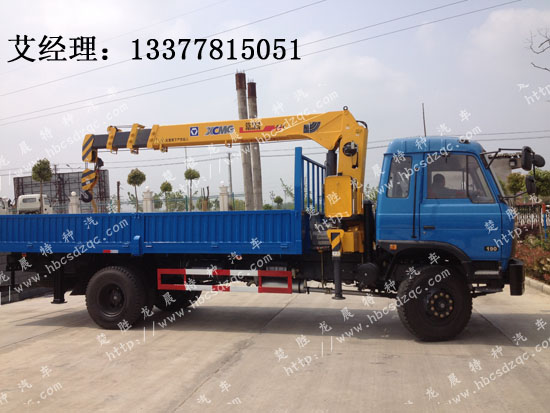 卡車(chē)帶吊東風(fēng)153隨車(chē)吊最新款駕駛室錫柴隨車(chē)吊