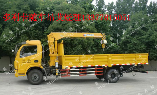 小型多利卡隨車(chē)吊